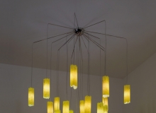 lighting: POSTKRISI 0047 DIAM. 200CM H MIN 140CM | CATELLANI & SMITH