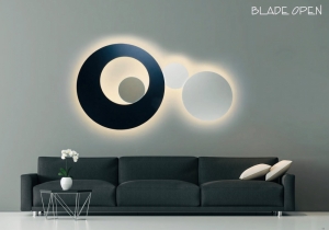 lighting: BLADE AND BLADE OPEN WALL CEILING SYSTEM | ARCHONTIKIS - ESCALE