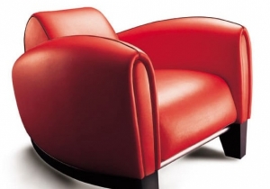 furniture: DS-57: THE DESIGN AND SITTING COMFORT ARE REMINISCENT OF A 1930S RACING CAR. THE STEEP RAKE OF THE SEAT IS ACHIEVED BY USING A WEDGE-SHAPED BASE – IN IMPACT-RESISTANT HIGH GLOSS LACQUER, VARNISHED SOLID OAK OR ALUMINIUM. | ARCHONTIKIS - DESEDE