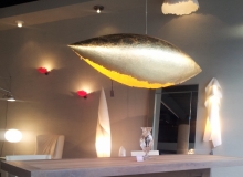 lighting: PK KOMPLETT BLATTGOLD, 180 CM ODER 120 CM ODER 80 CM | ARCHONTIKIS