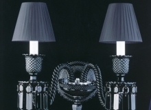 lighting: BLACK ZENITH, L 35 X H 35CM | BACCARAT