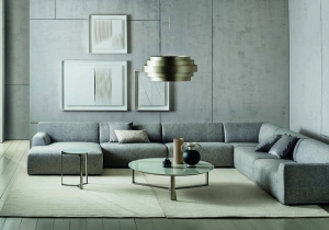 furniture: CITY THE NEW MODULAR SOFA BY PAOLA NAVONE COMBINES ELEGANCE AND COMFORT, THANKS TO THE SOFT LINES AND MODERN DESIGN. | ARCHONTIKIS-CASAMILANO