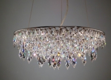 lighting: CRYSTAL RAIN RUND PENDELLEUCHTE DIAM: 30, 45, 60, 75, 90 UND 120CM | A.Q.